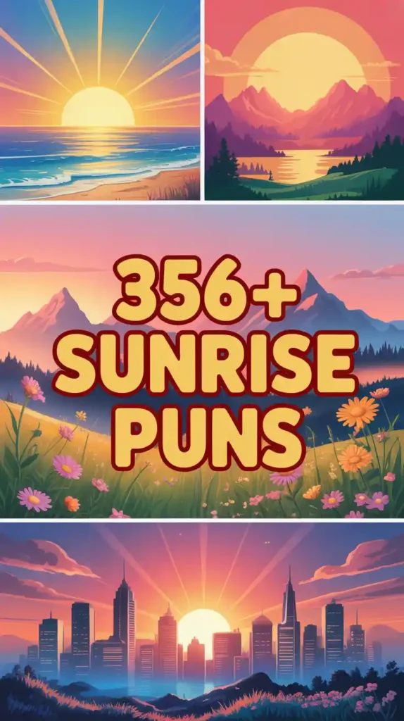 Sunrise Puns