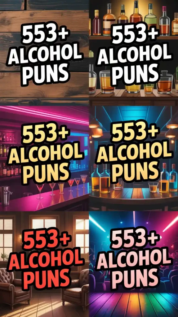 Alcohol Puns