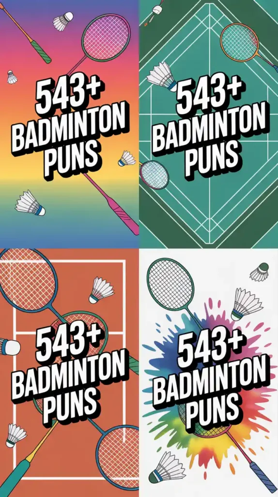 Badminton Puns