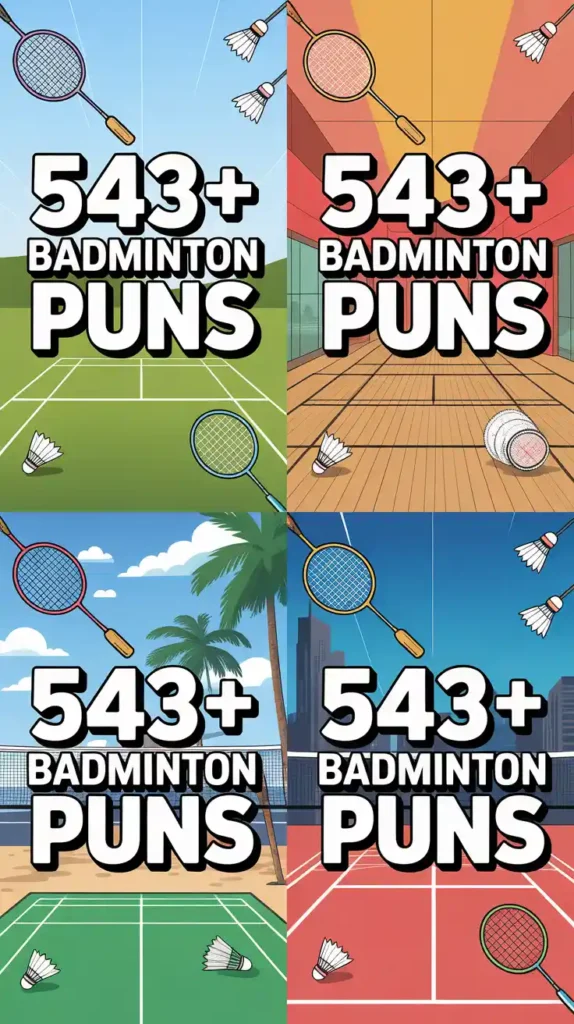 Badminton Puns