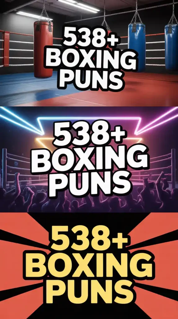 Boxing Puns