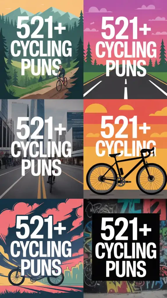Cycling Puns