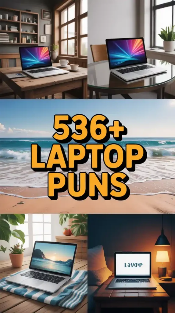 Laptop Puns