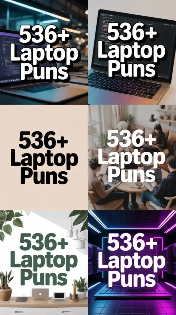 Laptop Puns