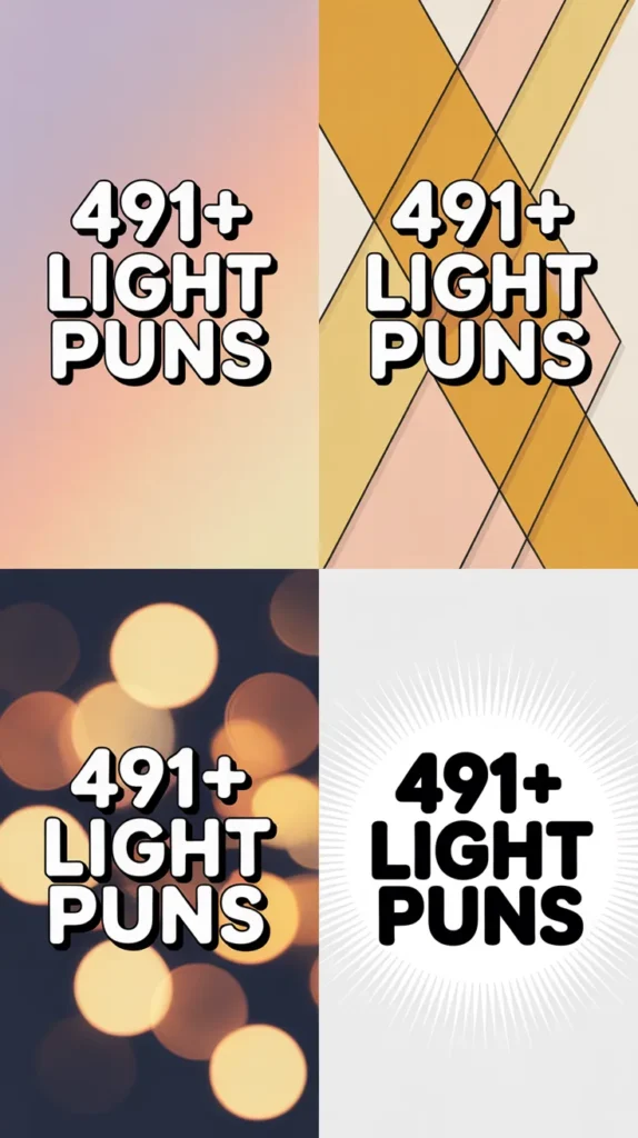 Light Puns
