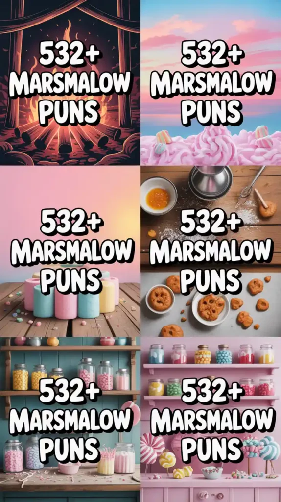 Marshmallow Puns