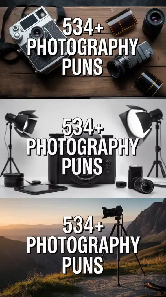 Photography Puns