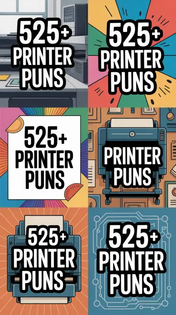 Printer Puns