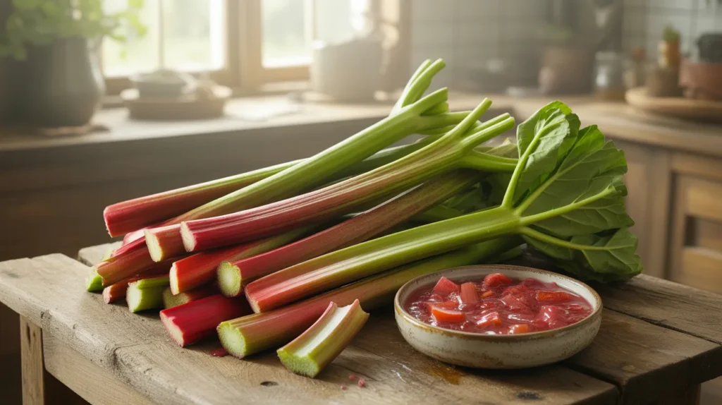 What Does Rhubarb Taste Like