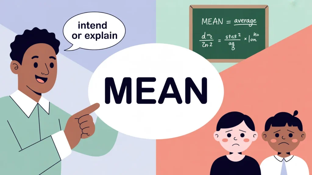 mean meaning