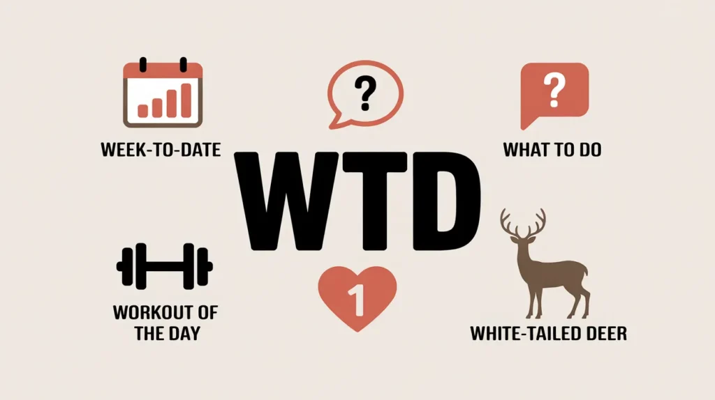 what does wtd mean in texting